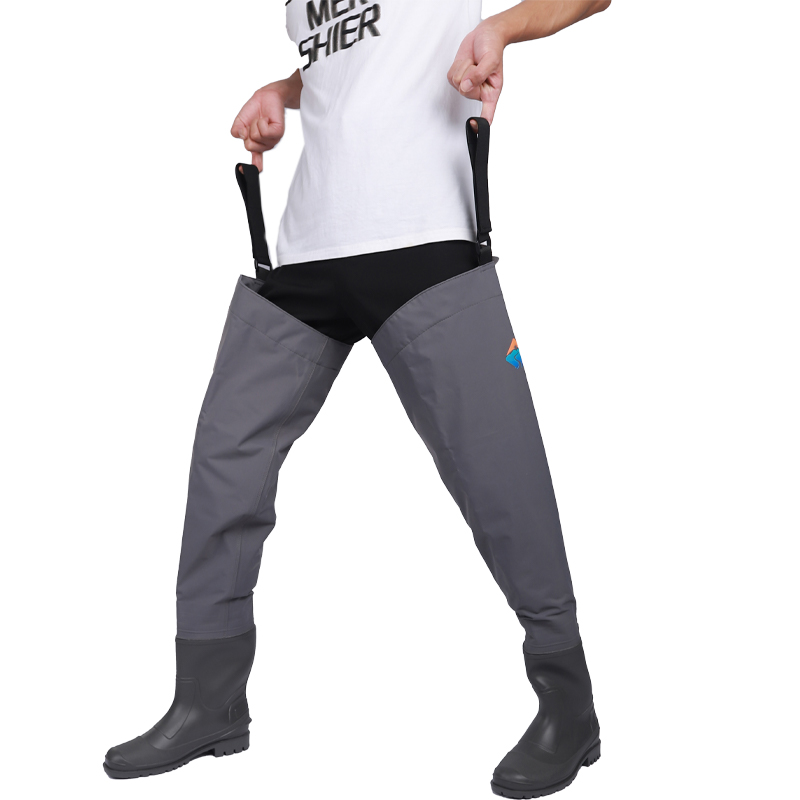 manufacturer price Wholesale Breathable PVC Fishing Hip Waders unisex Waterproof Fishing Hip Waders