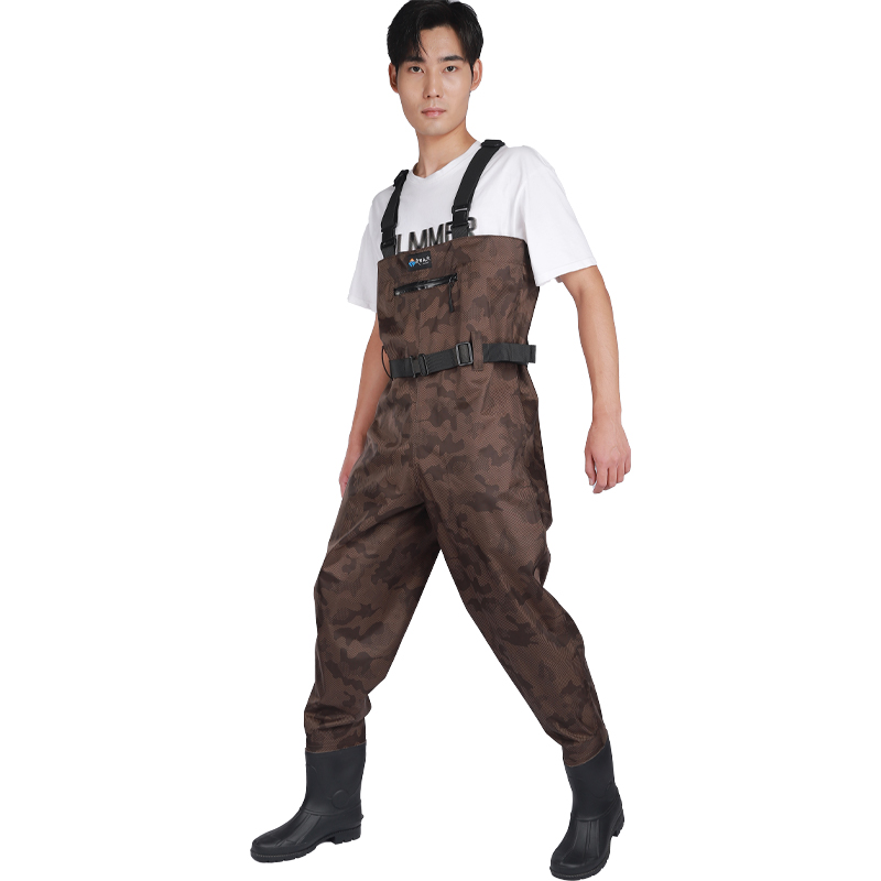 Wholesale customization kids and adult fishing pvc hunting children fishing waders