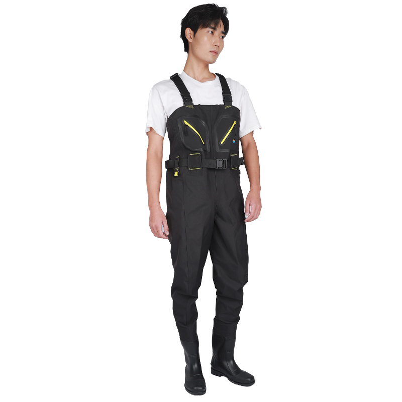 Waders Breathable Waders Full Cover Waders for Fishing Green Waterproof OEM Customized Boots PVC Logo Style