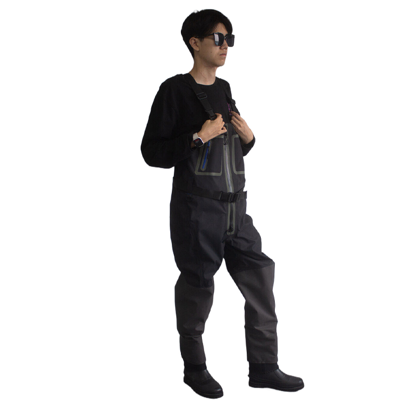 High Quality Fishing Wader 3 Layers Breathable and Waterproof Fabric Wader for fishing hunting and ducking