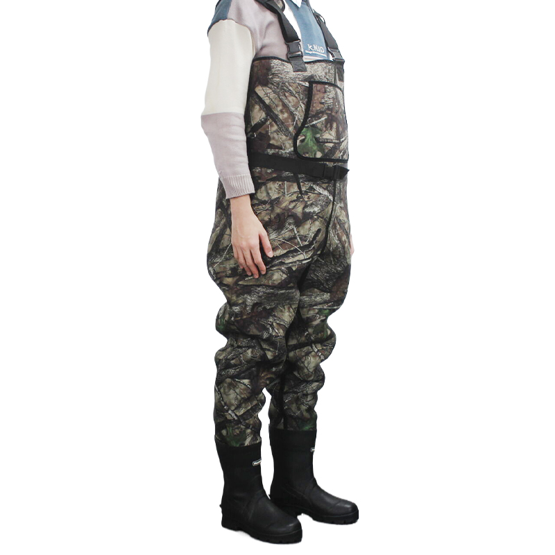 wholesale custom logo winter warm Neoprene waders for fly fishing ducking deer hunting