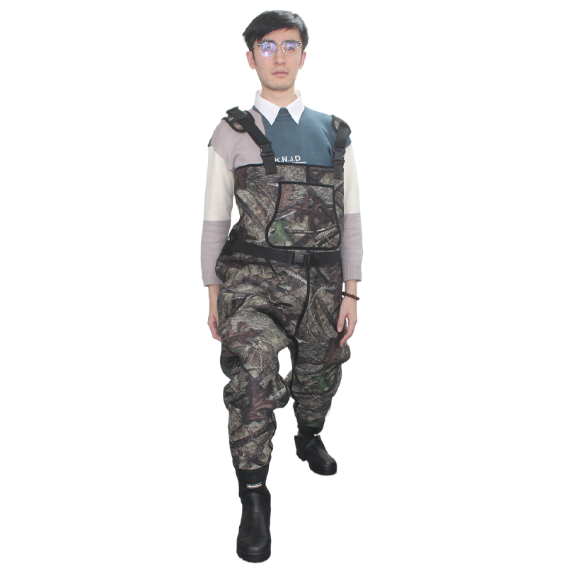 wholesale custom logo winter warm Neoprene waders for fly fishing ducking deer hunting