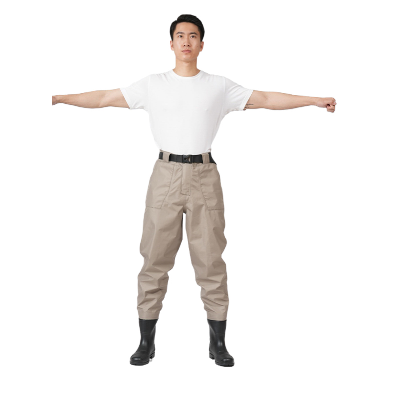 waist Waders 3-Ply Breathable and Waterproof Fishing Wading with Boots for Duck Hunting Fly Fishing