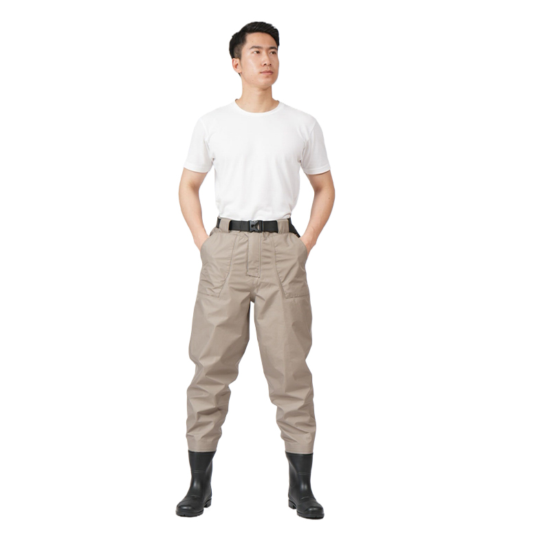 waist Waders 3-Ply Breathable and Waterproof Fishing Wading with Boots for Duck Hunting Fly Fishing